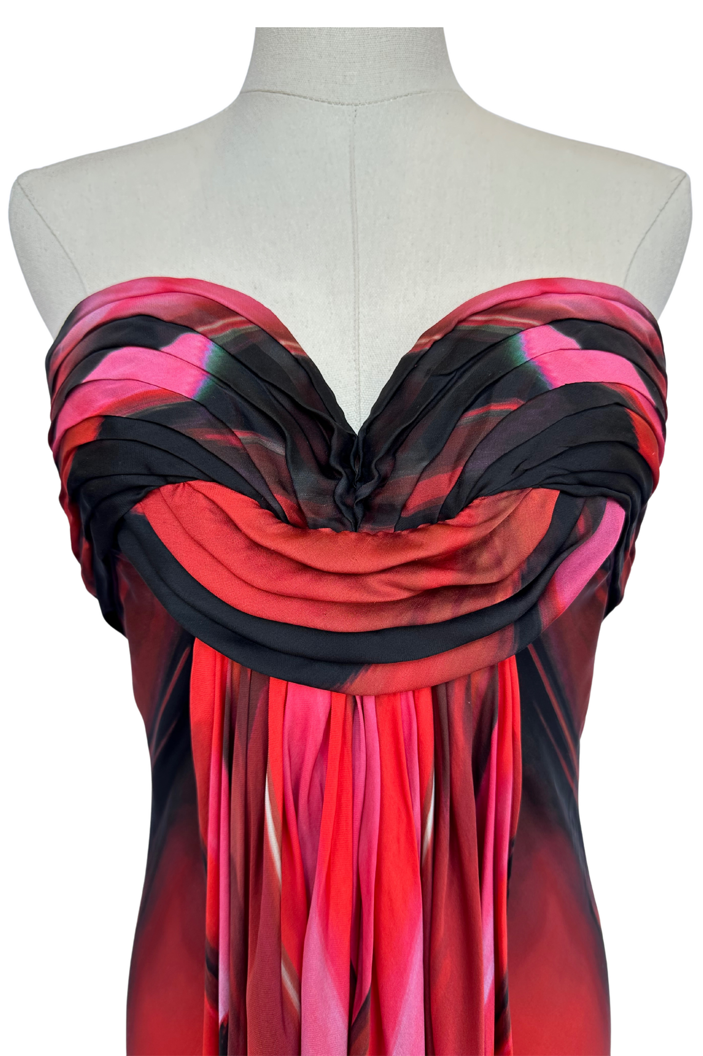 Roberto Cavalli Silk Alice Gown Size IT44