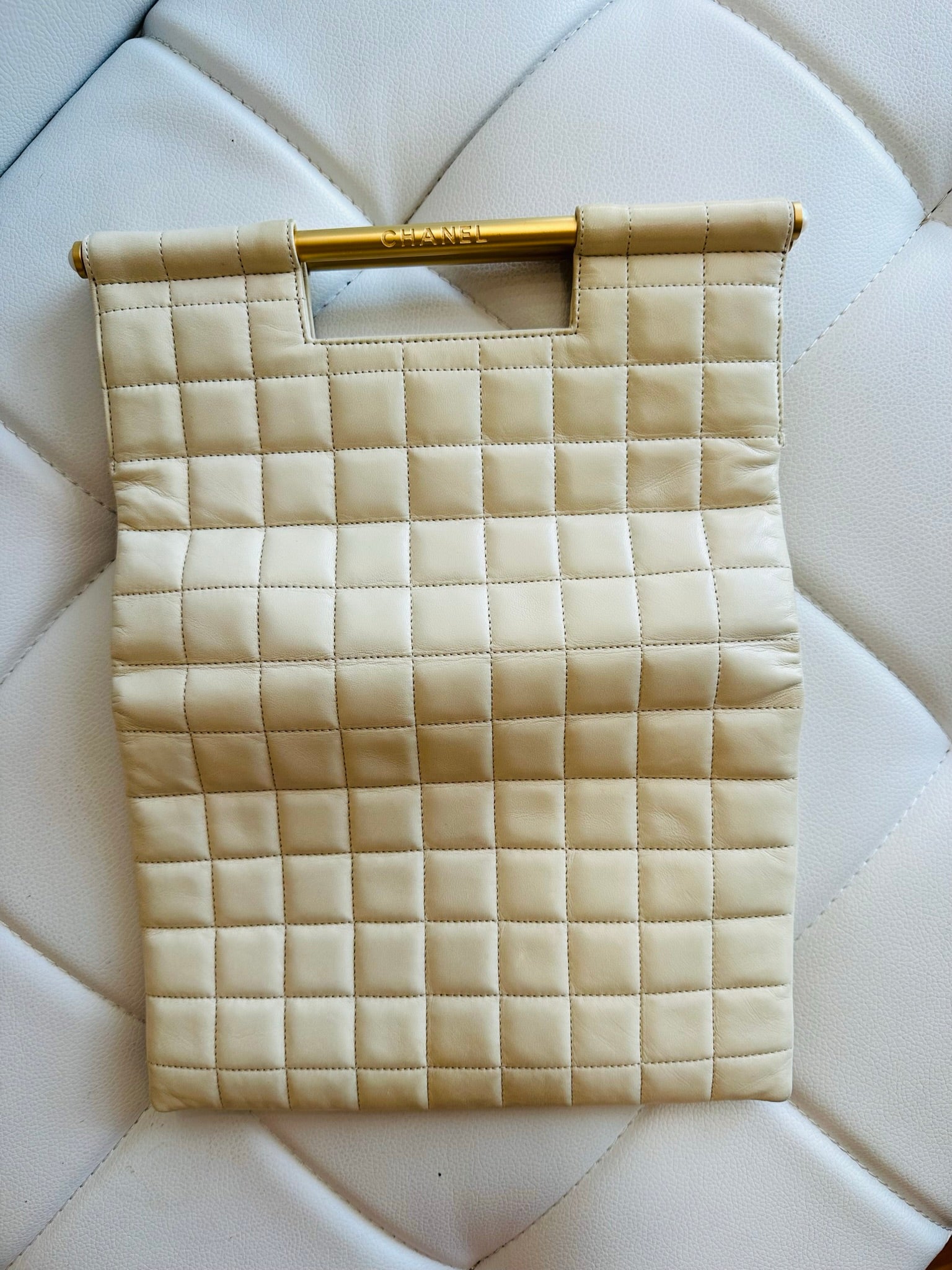 Chanel fold over on sale clutch